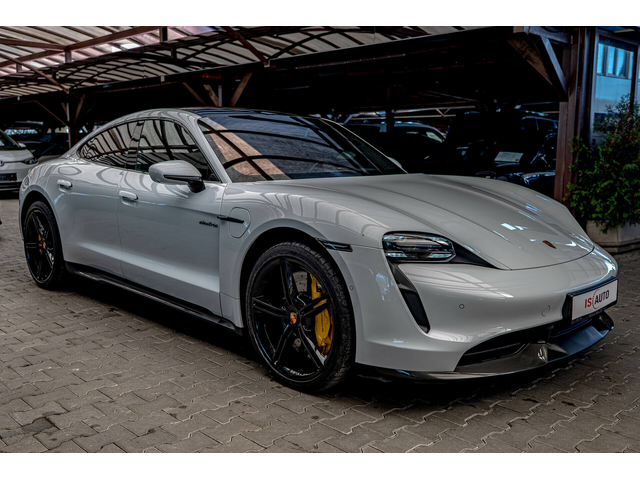 Porsche Taycan Turbo S PCCB/PDLS+/Burmester 3D/ - автомобили, коли, обяви за нови и употребявани 1