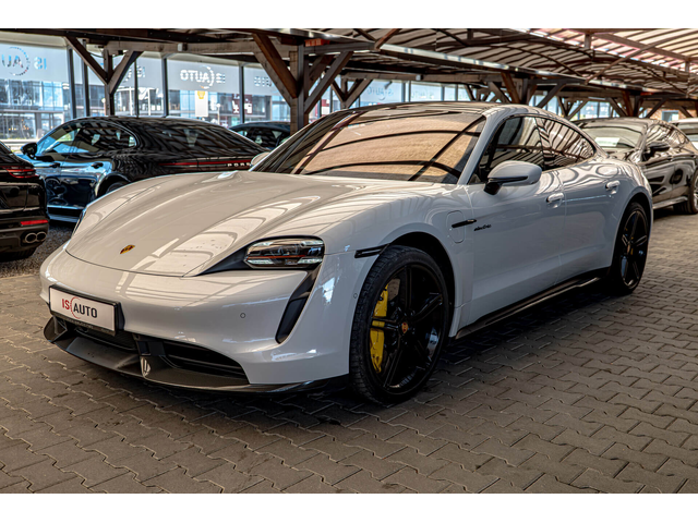 Porsche Taycan Turbo S PCCB/PDLS+/Burmester 3D/ - автомобили, коли, обяви за нови и употребявани 2