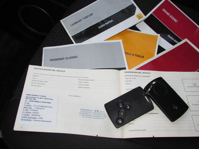 Renault Grand scenic 1.5DCI EURO5A - автомобили, коли, обяви за нови и употребявани 13