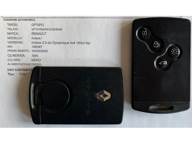 Renault Koleos 2.0 DCI DYNAMIQUE 4x4 - автомобили, коли, обяви за нови и употребявани 16