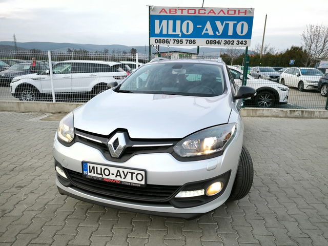 Renault Megane 1, 5DCi-110к.с.-6скорости, НАВИ, LED, ЕВРО 6! - автомобили, коли, обяви за нови и употребявани 0