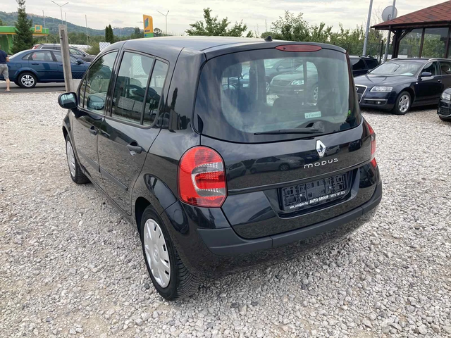 Renault Modus FACE 1.2I 75kс EURO 4 КЛИМАТИК ВНОС ИТАЛИЯ - автомобили, коли, обяви за нови и употребявани 4
