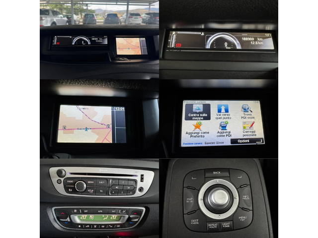 Renault Scenic 110ps* 7м* 6ск* НАВИ* Климат* Паркт* - автомобили, коли, обяви за нови и употребявани 13