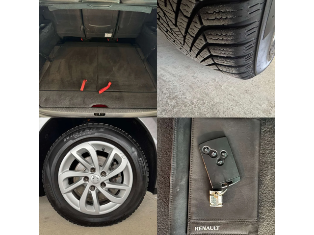 Renault Scenic 110ps* 7м* 6ск* НАВИ* Климат* Паркт* - автомобили, коли, обяви за нови и употребявани 15