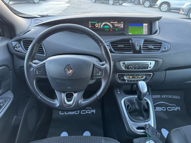 Renault Scenic 1.5DCI-АВТОМАТИК-NAVI-7 МЕСТА - автомобили, коли, обяви за нови и употребявани 11