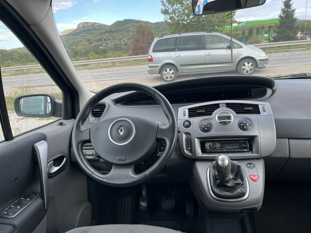 Renault Scenic FACE 1.4I 98кс EURO 4 КЛИМАТРОНИК - автомобили, коли, обяви за нови и употребявани 11