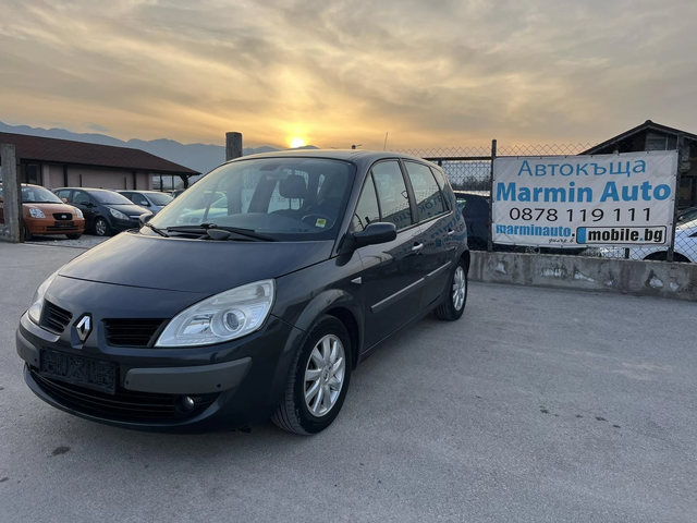 Renault Scenic 1.9DCI 110кс 6 СКОРОСТИ КЛИМАТРОНИК АВТОПИЛОТ FACE - автомобили, коли, обяви за нови и употребявани 0