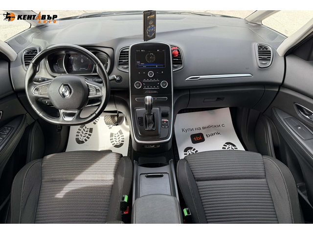 Renault Scenic Автомат/7места/ГАРАНЦИЯ ОТ КЕНТАВЪР - автомобили, коли, обяви за нови и употребявани 10