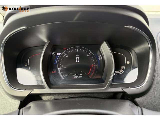 Renault Scenic Автомат/7места/ГАРАНЦИЯ ОТ КЕНТАВЪР - автомобили, коли, обяви за нови и употребявани 14