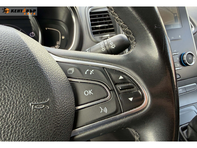 Renault Scenic Автомат/7места/ГАРАНЦИЯ ОТ КЕНТАВЪР - автомобили, коли, обяви за нови и употребявани 17