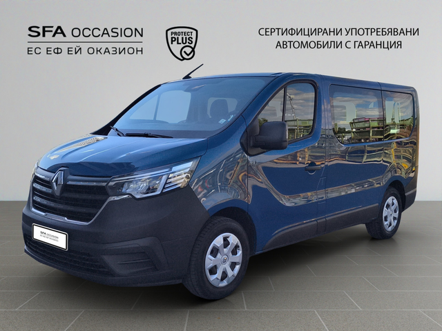 Renault TRAFIC 2.0 BLUE dCi 110, L1H1, 8+1 места, EURO6 - автомобили, коли, обяви за нови и употребявани 0