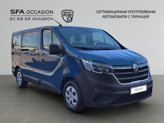 Renault TRAFIC 2.0 BLUE dCi 110, L1H1, 8+1 места, EURO6 - автомобили, коли, обяви за нови и употребявани 2