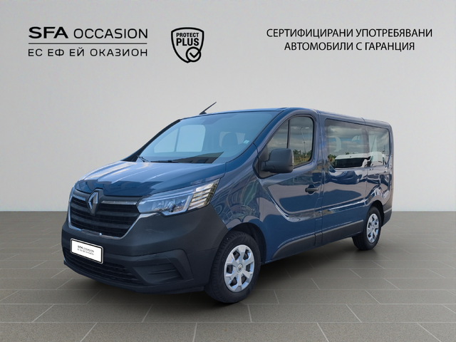 Renault TRAFIC 2.0 BLUE dCi 110, L1H1, 8+1 места, EURO6 - автомобили, коли, обяви за нови и употребявани 0