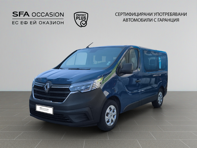 Renault TRAFIC 2.0 BLUE dCi 110, L1H1, 8+1 места, EURO6 - автомобили, коли, обяви за нови и употребявани 0