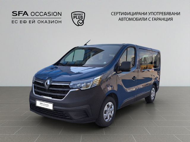 Renault TRAFIC 2.0 BLUE dCi 110, L1H1, 8+1 места, EURO6 - автомобили, коли, обяви за нови и употребявани 0