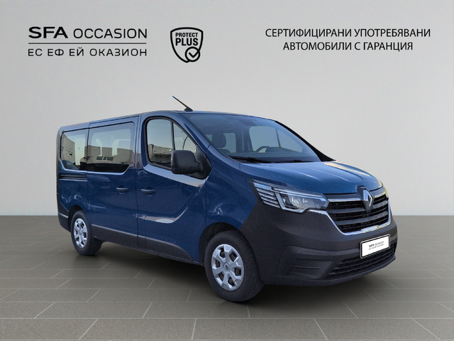 Renault TRAFIC 2.0 BLUE dCi 110, L1H1, 8+1 места, EURO6 - автомобили, коли, обяви за нови и употребявани 2