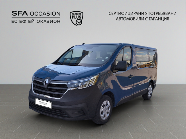 Renault TRAFIC 2.0 BLUE dCi 110, L1H1, 8+1 места, EURO6 - автомобили, коли, обяви за нови и употребявани 0