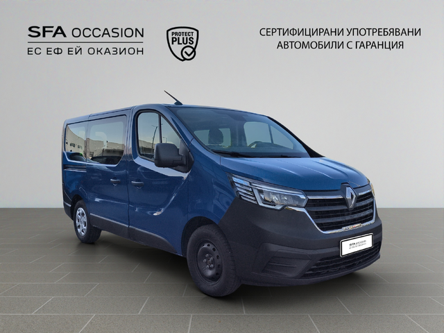 Renault TRAFIC 2.0 BLUE dCi 110, L1H1, 8+1 места, EURO6 - автомобили, коли, обяви за нови и употребявани 2