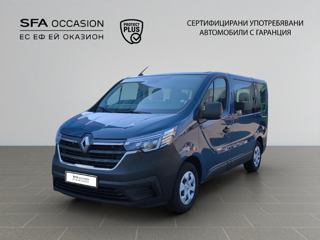 Renault TRAFIC 2.0 BLUE dCi 110, L1H1, 8+1 места, EURO6 - автомобили, коли, обяви за нови и употребявани 0