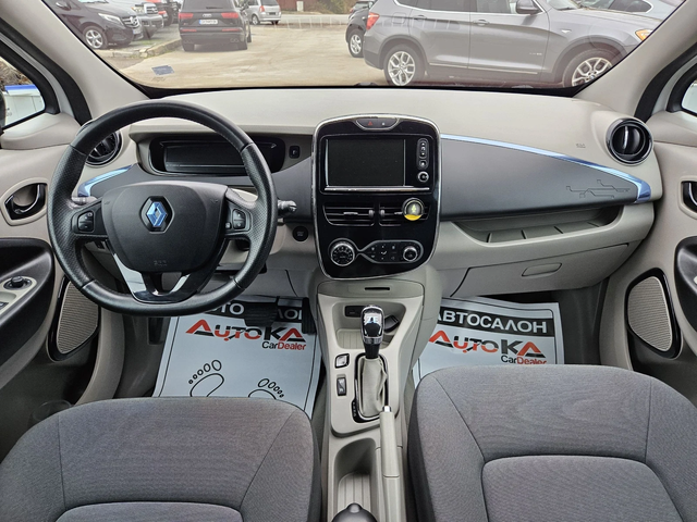 Renault Zoe 53.000km= НАВИГАЦИЯ= КАМЕРА= KEYLESS - автомобили, коли, обяви за нови и употребявани 11