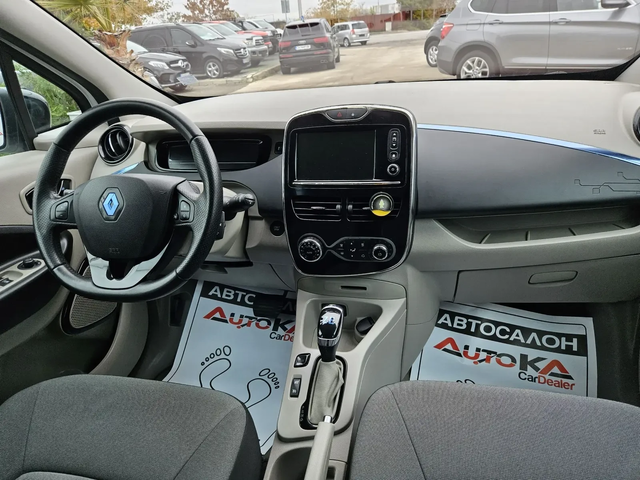 Renault Zoe 53.000km= НАВИГАЦИЯ= КАМЕРА= KEYLESS - автомобили, коли, обяви за нови и употребявани 12