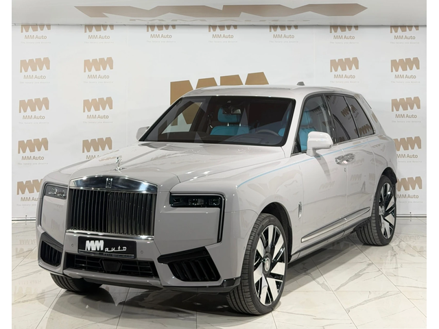 Rolls-Royce Cullinan Series II Facelift* Tempest Grey+ Turchese - автомобили, коли, обяви за нови и употребявани 0