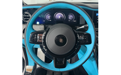 Rolls-Royce Cullinan Series II Facelift* Tempest Grey+ Turchese - автомобили, коли, обяви за нови и употребявани 12