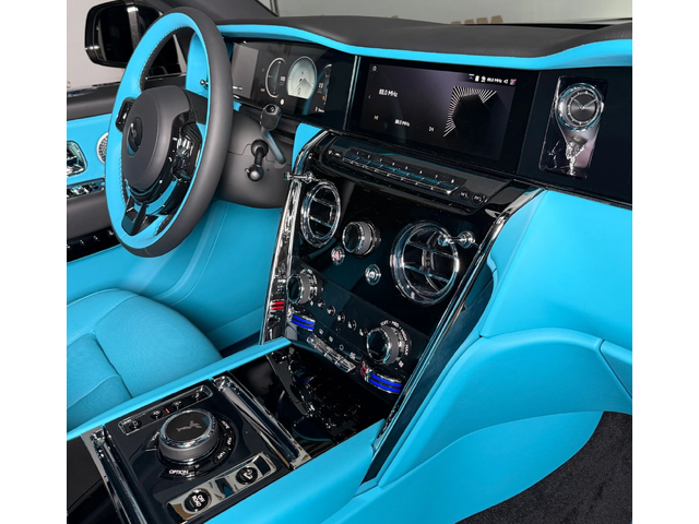 Rolls-Royce Cullinan Series II Facelift* Black+ Turchese - автомобили, коли, обяви за нови и употребявани 10