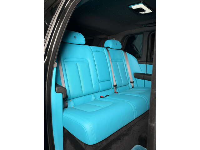 Rolls-Royce Cullinan Series II Facelift* Black+ Turchese - автомобили, коли, обяви за нови и употребявани 14