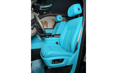 Rolls-Royce Cullinan Series II Facelift* Black+ Turchese - автомобили, коли, обяви за нови и употребявани 7