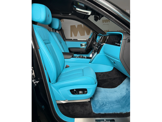 Rolls-Royce Cullinan Series II Facelift* Black+ Turchese - автомобили, коли, обяви за нови и употребявани 8