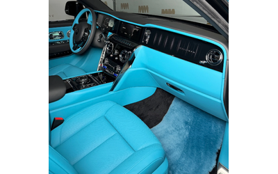 Rolls-Royce Cullinan Series II Facelift* Black+ Turchese - автомобили, коли, обяви за нови и употребявани 9