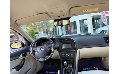 Saab 9-3 Кожа/Климатроник/МултиВолан/Навигация - автомобили, коли, обяви за нови и употребявани 10
