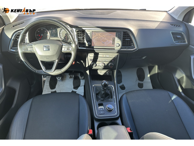 Seat Ateca 1.6tdi 116 к.с./ГАРАНЦИЯ ОТ КЕНТАВЪР - автомобили, коли, обяви за нови и употребявани 9
