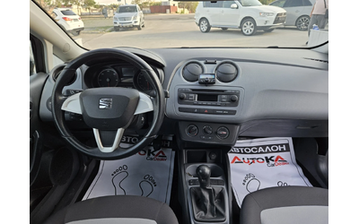 Seat Ibiza 1.2TDI-75кс= FACELIFT= 163.000km= 2014г - автомобили, коли, обяви за нови и употребявани 11
