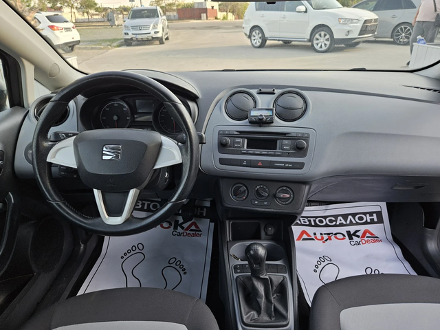 Seat Ibiza 1.2TDI-75кс= FACELIFT= 163.000km= 2014г - автомобили, коли, обяви за нови и употребявани 11