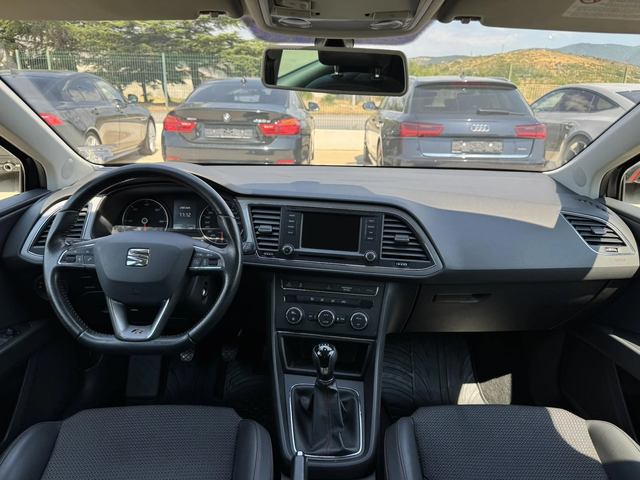 Seat Leon 2.0* 150ps* 6ск* FR* LED* ПАРКТ* АВТОПИЛОТ - автомобили, коли, обяви за нови и употребявани 10