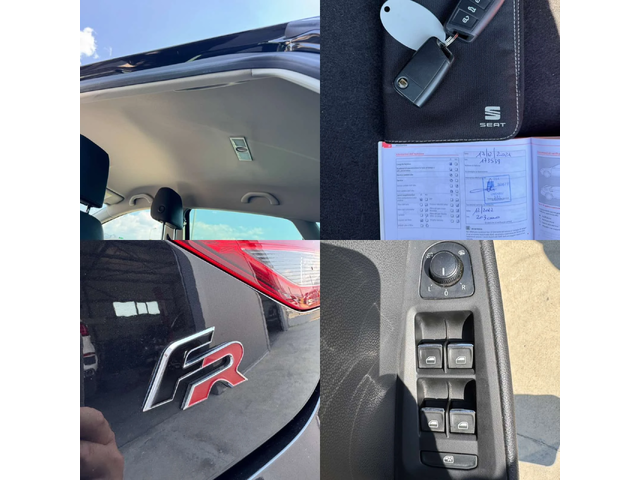 Seat Leon 2.0* 150ps* 6ск* FR* LED* ПАРКТ* АВТОПИЛОТ - автомобили, коли, обяви за нови и употребявани 15