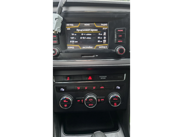 Seat Leon -CNG* Автоматик* ГОТОВА ЗА ТАКСИ - автомобили, коли, обяви за нови и употребявани 12