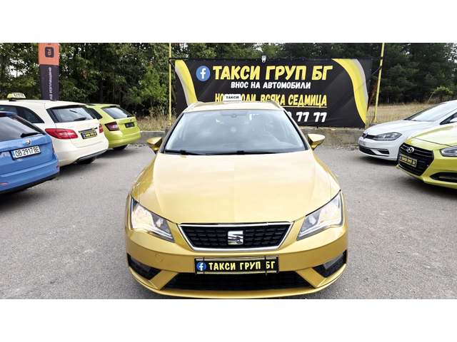 Seat Leon -CNG* Автоматик* ГОТОВА ЗА ТАКСИ - автомобили, коли, обяви за нови и употребявани 1