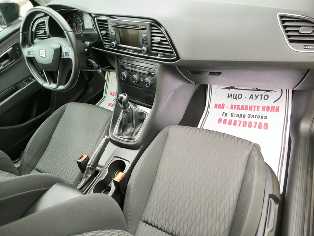 Seat Leon Т.D.i-105k.c.НАВИ, LED+ MATRiX, ЕВРО 5В - автомобили, коли, обяви за нови и употребявани 10
