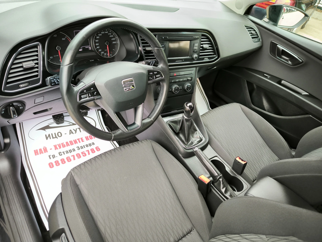 Seat Leon Т.D.i-105k.c.НАВИ, LED+ MATRiX, ЕВРО 5В - автомобили, коли, обяви за нови и употребявани 8