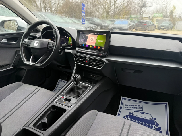 Seat Leon 2.0TDI - 116к.с. - Топ състояние - автомобили, коли, обяви за нови и употребявани 11