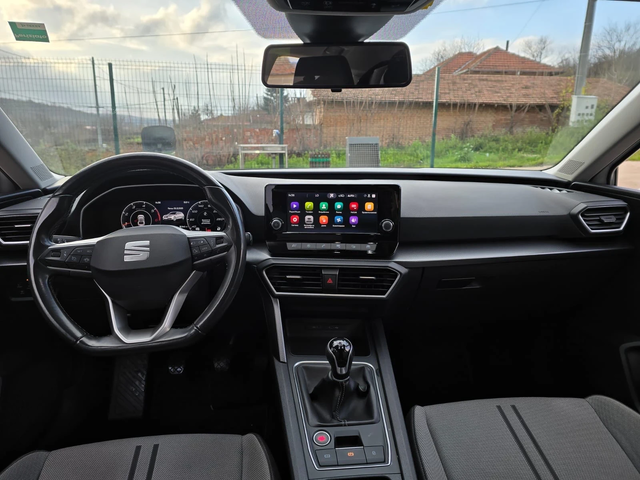 Seat Leon 2.0TDI - 116к.с. - Style - автомобили, коли, обяви за нови и употребявани 12