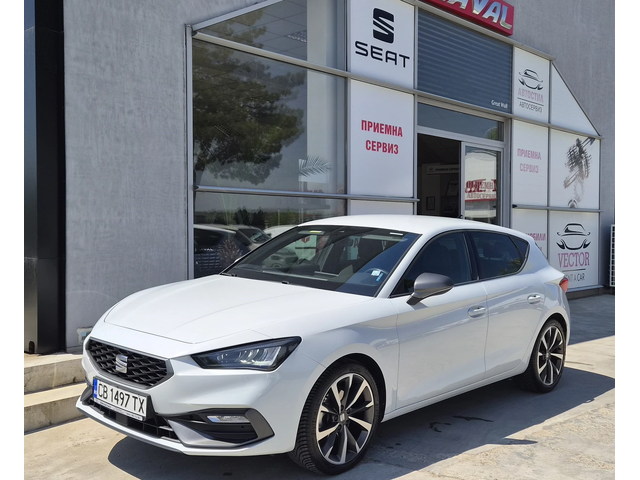 Seat Leon 73хил. км. FR 2023г. БЕНЗИН 150 к.с. - автомобили, коли, обяви за нови и употребявани 0