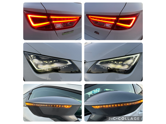 Seat Leon FR 184кс.TDI DSG!! LED!! NAVI!! - автомобили, коли, обяви за нови и употребявани 6