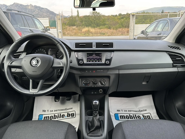 Skoda Fabia 1.4TDI* 90 к.с* КАТО НОВА!! - автомобили, коли, обяви за нови и употребявани 9