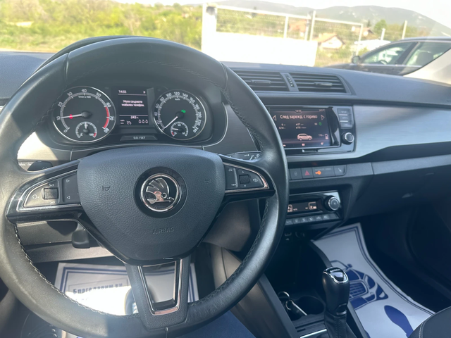Skoda Fabia DSG* ECO* KEYLESS* LED* ПОДГРЕВ* КАТО НОВА - автомобили, коли, обяви за нови и употребявани 13