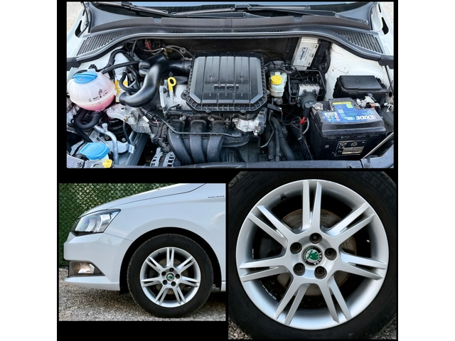 Skoda Fabia 1.0i 92000km EURO 6 - автомобили, коли, обяви за нови и употребявани 8