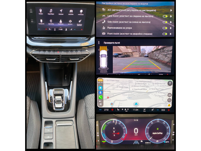 Skoda Octavia 1.4 TSI iV /PHEV/204кс./DSG/Style + /Combi - автомобили, коли, обяви за нови и употребявани 14